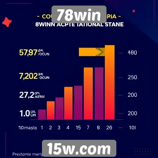 Estatísticas de usuários ativos no site 78win